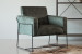 Logan Velvet Armchair - Aged Forest Armchairs - 1