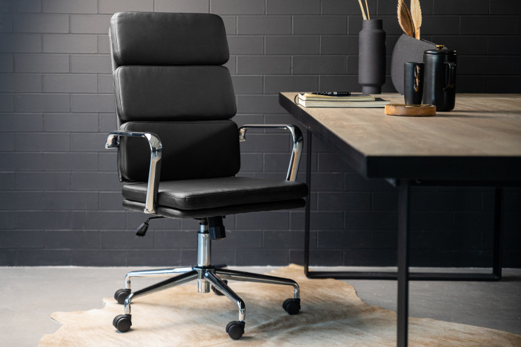 Rogen Office Chair - Black Office Chairs - 1