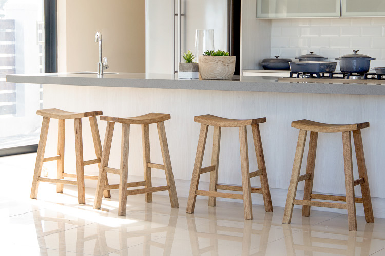 Ryder Wooden Bar Stool - Summer Oak Ryder Wooden Bar Chair Collection - 1