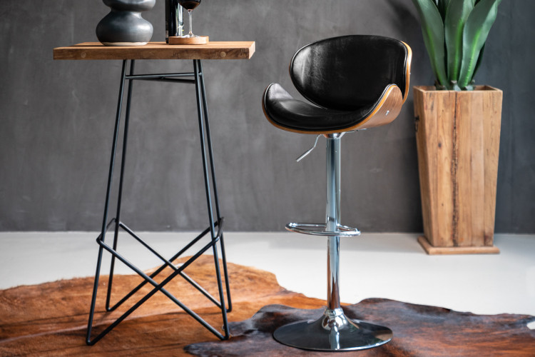 Tristan Bentwood Bar Chair - Black Tristan Bar Chairs - 1