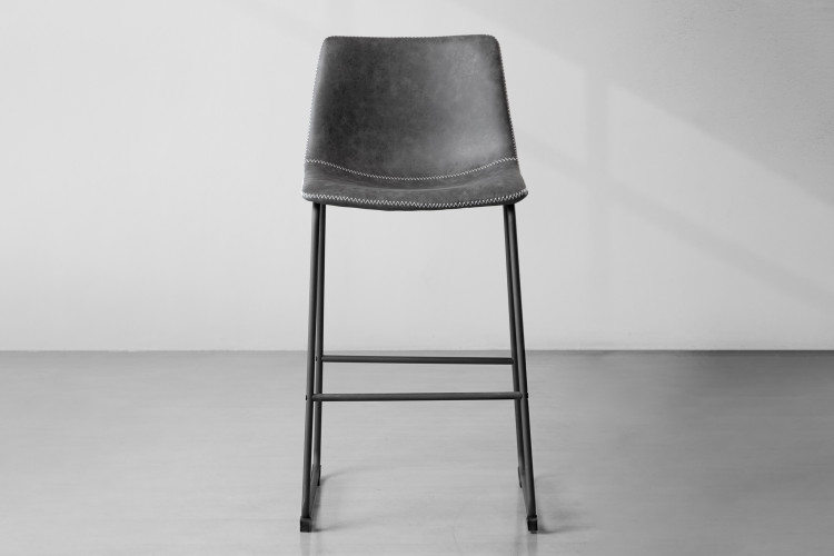 Halo Tall Bar Chair - Storm Grey