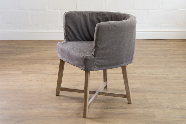 PJL-PJC381 - Taylor Armchair - Charcoal Grey -