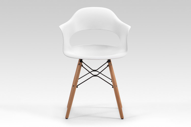 Hazel Dining Chair - White -