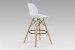 Leroy Bar Chair - White Leroy Bar Chairs - 2