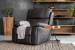 Halton Electric Single Recliner - Mocca Single Recliners - 1