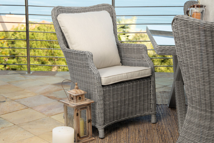 Geneva Outdoor Patio Dining Chair Patio Dining Chairs - 1