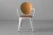 Murphy Dining Chair - Matt White Dining Chairs - 3