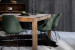 Montreal Square + Enzo 8 Seater Dining Set -1.5m - Aged Forest -