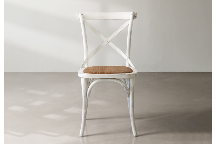 La Rochelle Dining Chair - Rustic White