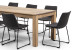 Montreal Halo 8 Seater Dining Set - 2.4m - Ebony -