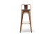 Tyce Tall Bar Chair - Copper -