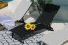 Alayna Pool Lounger - Black Sun and Pool Loungers - 1