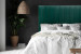 Harlem Bed - Queen XL  | Velvet Teal