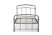 Larissa Bed - Charcoal -