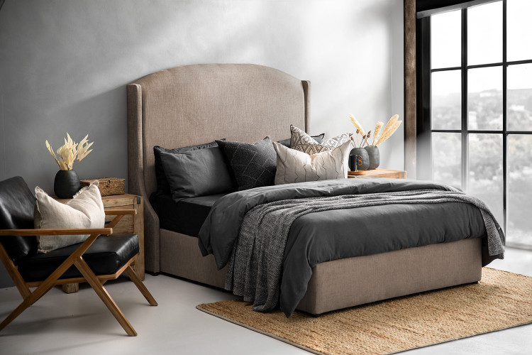 Audrey bed - King XL | Everest Stone