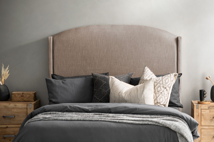 Audrey Headboard - King - Everest Stone