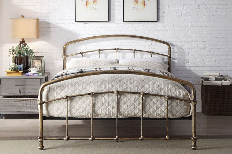 Nora Metal Bed - Queen -