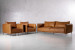 Ottavia Leather Lounge Suite - Desert Tan Lounge Suites - 2