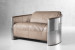 Spitfire 2 Seater Leather Couch - Smoke 2 Seater Couches - 2