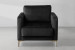 Hayden Velvet Armchair - Midnight -