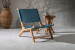 Kuta Chair - Navy & White Living Room Furniture