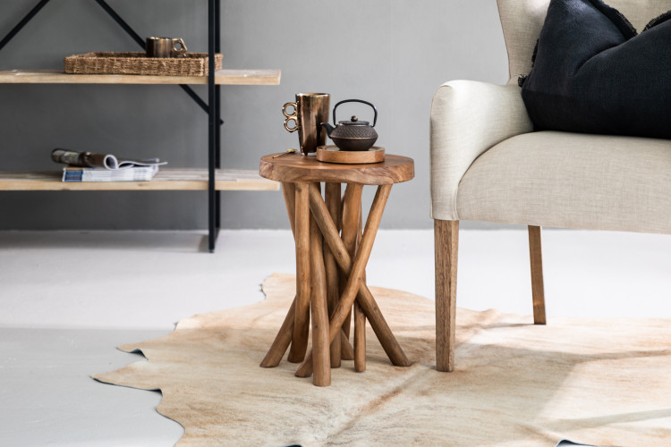 Taris Round Side Table