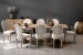 Bordeaux Olivia 8 Seater Dining Set - 2.4m - Grey 8 Seater Dining Sets - 1