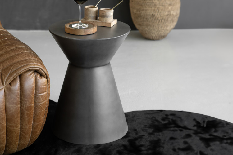 Ibiza Side Table - Dark Grey Side Tables - 1