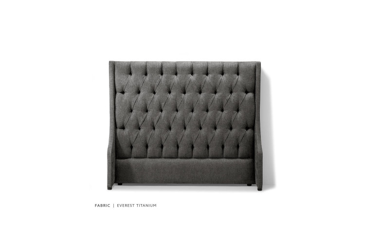 Madison - King Headboard - Everest Titanium King Headboards - 2