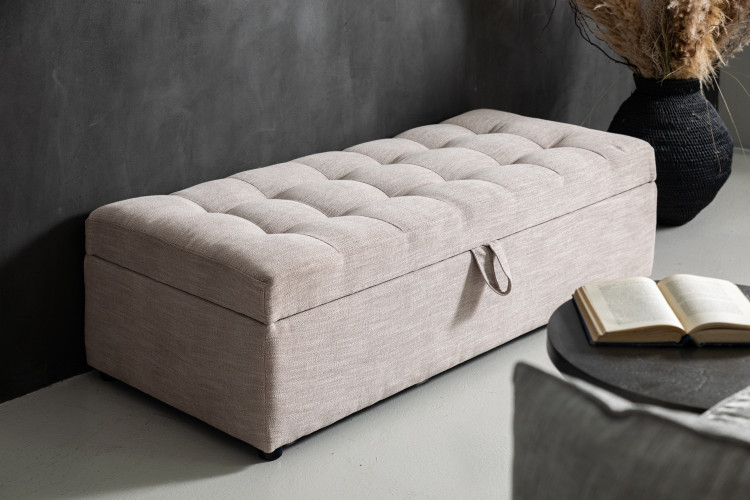 Alora Storage Ottoman - Savannah Bed Storage - 1