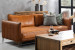 Ottavia Leather Lounge Suite - Desert Tan Lounge Suites - 4