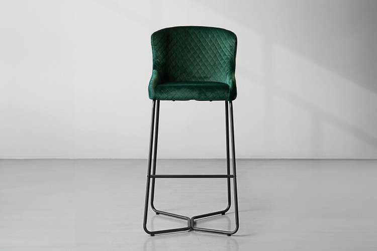 Mayfield Tall Bar Chair - Emerald Green Bar Chair Categories - 1