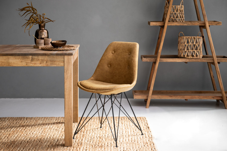 Enzo Dining Chair - Camel