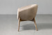 Lennon Velvet Dining Chair - Vanilla