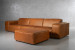 Jagger Leather Modular - Daybed - Desert Tan Daybed Couches - 2