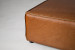 Jagger Leather Ottoman - Desert Tan Ottomans - 4