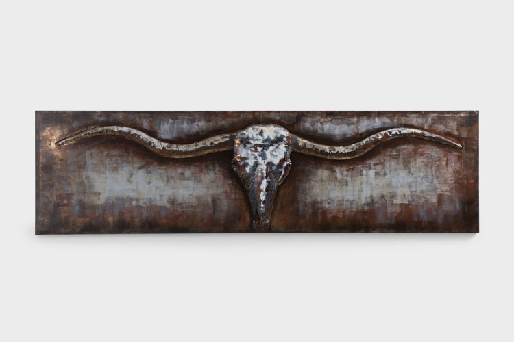 3D Metal Art - Texas Longhorn 3D Metal Wall Art - 2