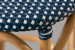 Serteˊ Bar Stool - Navy & White Bar & Counter Chairs - 6