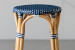 Serteˊ Bar Stool - Navy & White Bar & Counter Chairs - 5