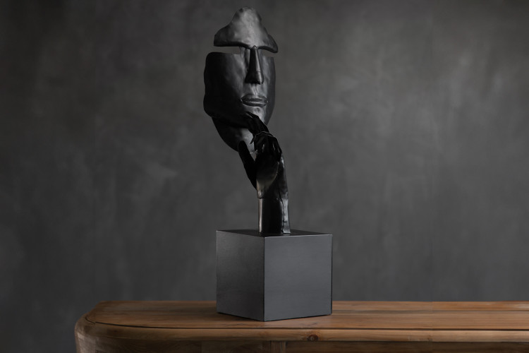 Metal Sculpture - Thinker