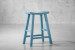 Ryder Wooden Bar Stool - Matt Cobalt Blue Bar Stools - 3