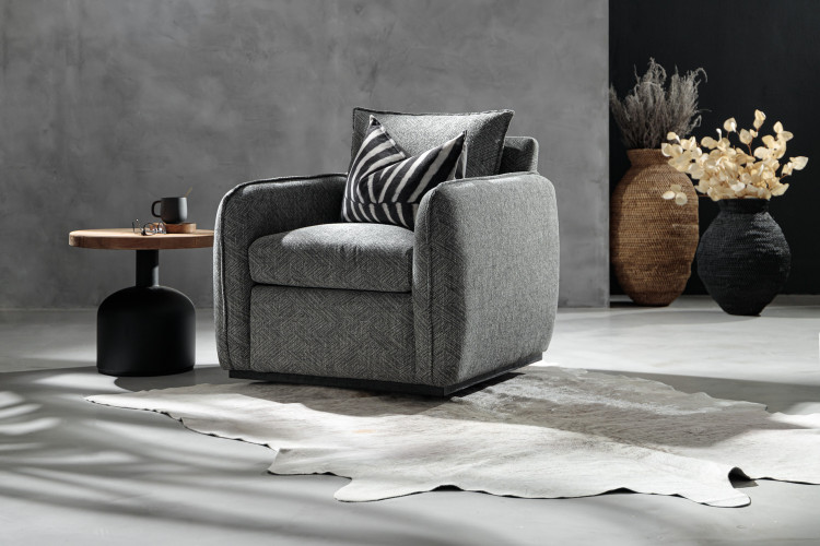 Gallagher Armchair - Carbon Armchairs