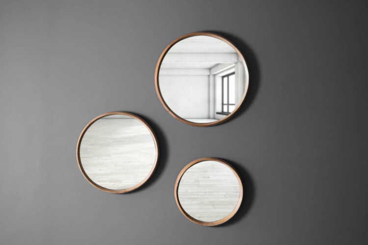 Javena Round Mirror - Set of 3 Mirrors - 1