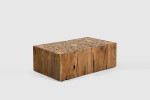 Lyra Teakroot Rectangular Coffee Table for Sale -