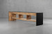 Cordoba TV Stand - 2.4m - Natural & Black TV Stands - 2