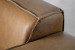 Jagger 3-Seater Leather Couch - Sahara