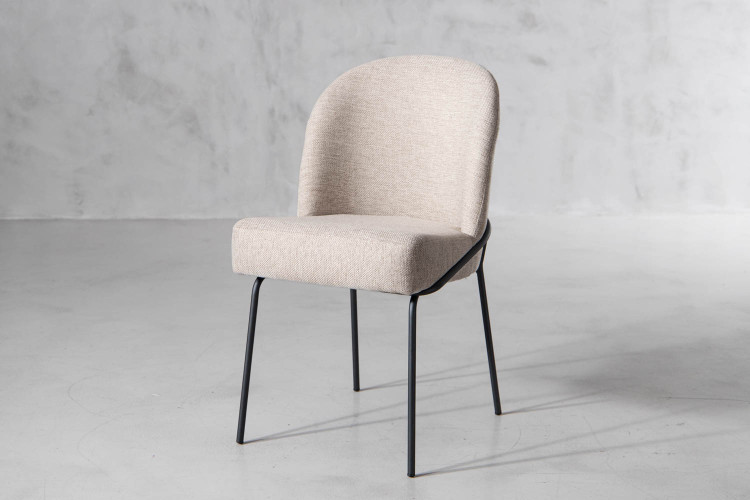 Curva Dining Chair - Smoke Dining Chairs - 1