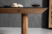 Cordoba Dining Table - 2.4m - Natural & Black