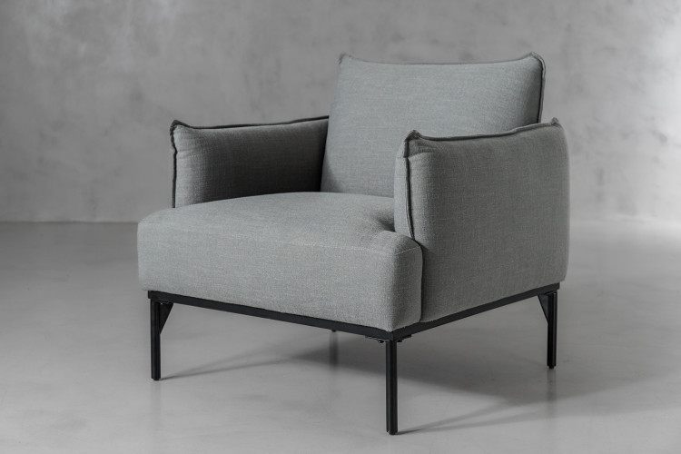 Plymouth Armchair - Dark Grey Armchairs - 1