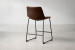 Harvey Counter Bar Chair - Dark Brown